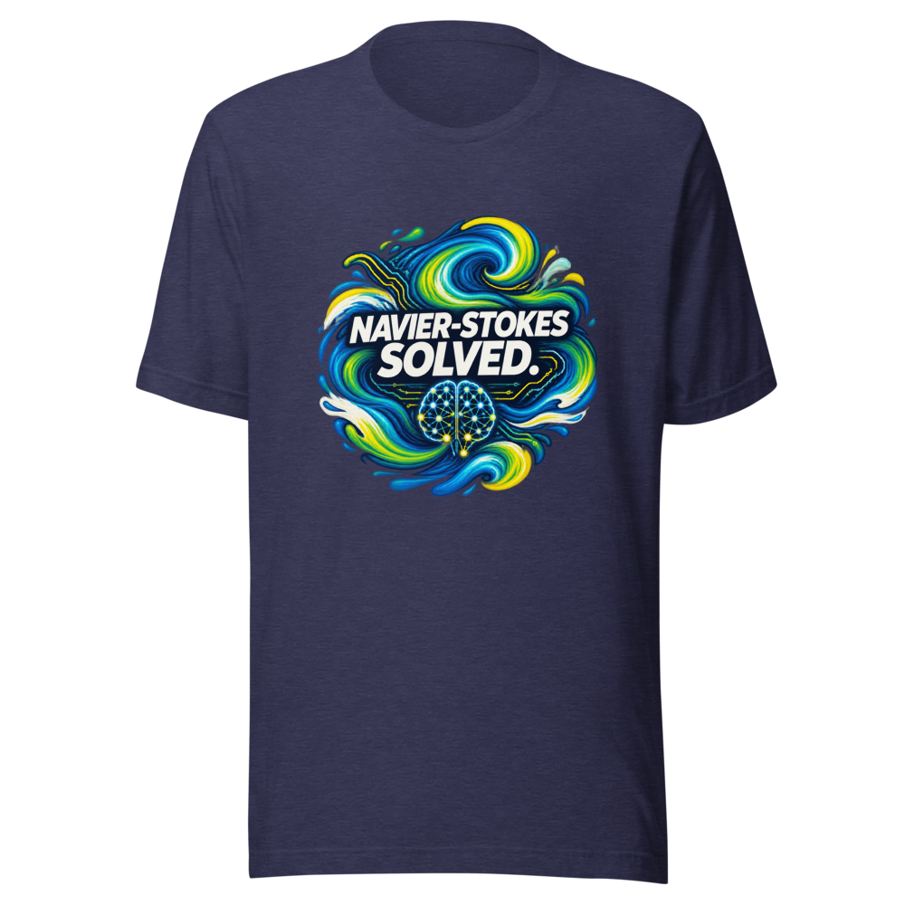 Navier-Stokes Solved: AI Breakthrough Tee - Image 5