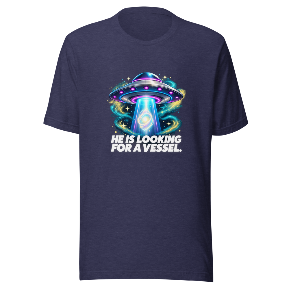 He Is Looking For A Vessel Meme T-Shirt - Image 5