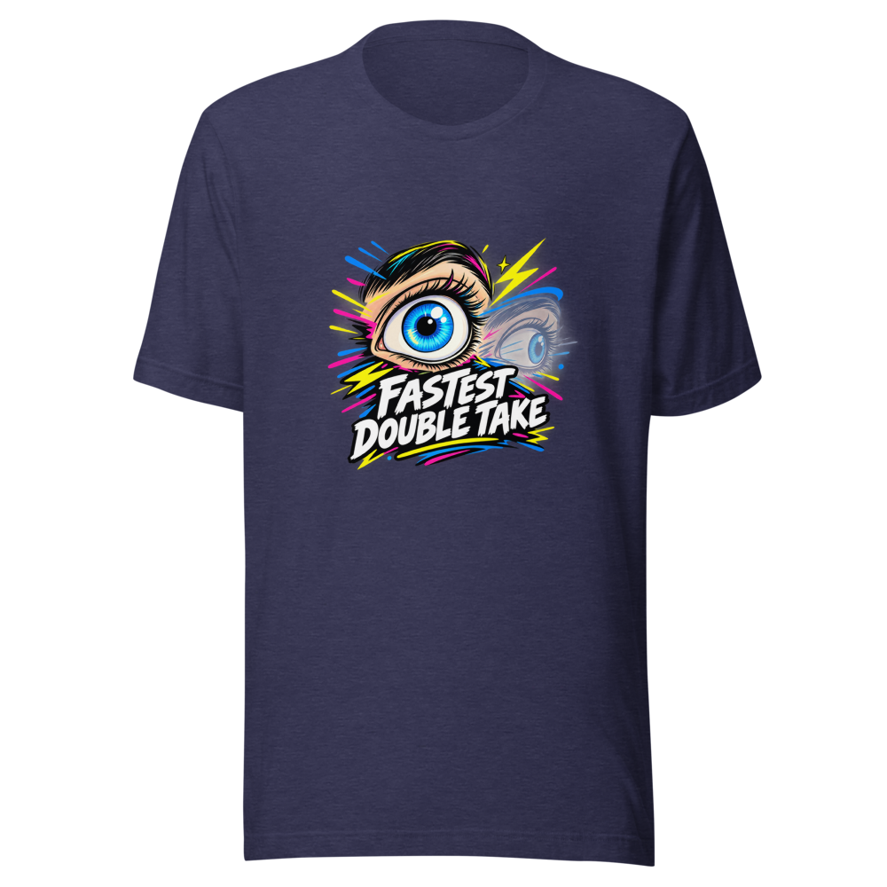 Fast Double Take GIF Viral Meme T-Shirt - Image 5