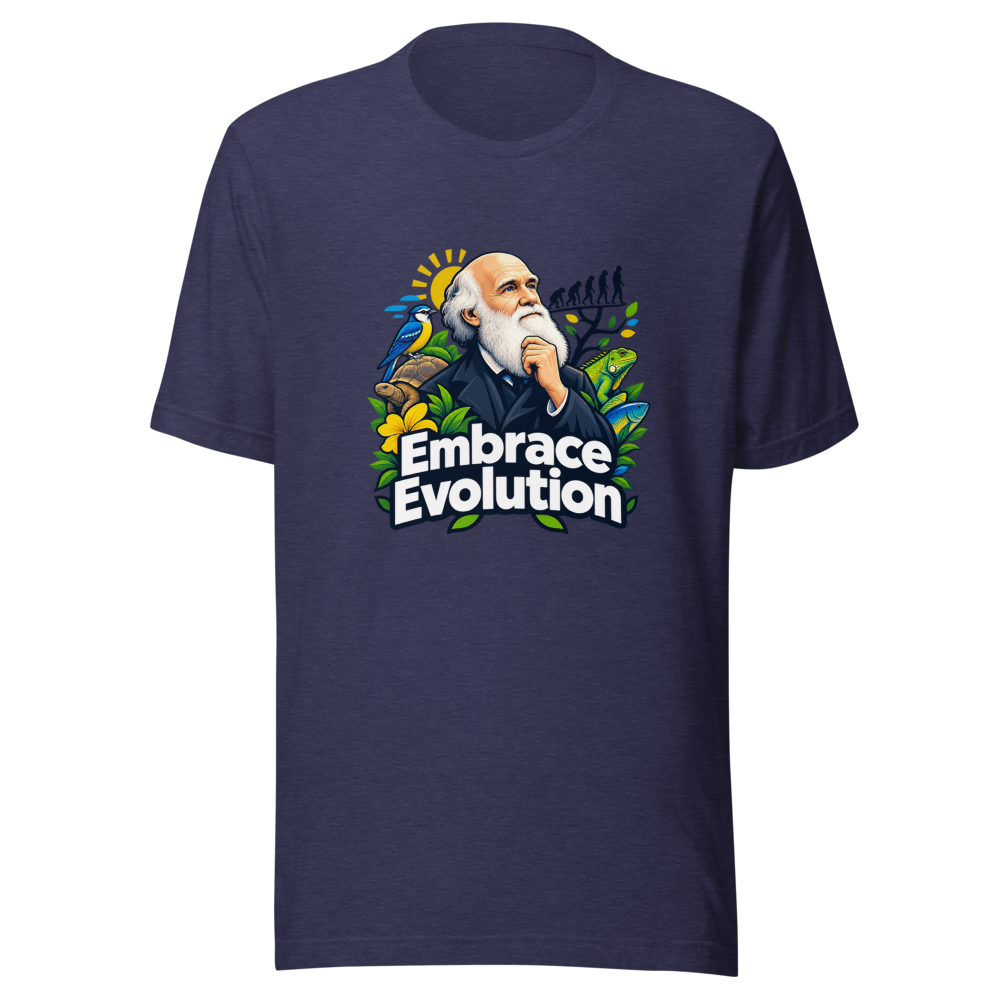 Embrace Evolution: Darwin's Journey T-Shirt - Image 5