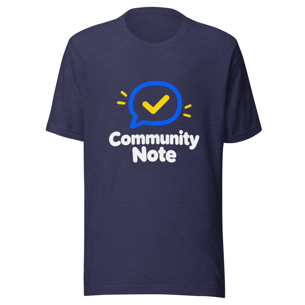 Community Note Funny T-Shirt - Image 5