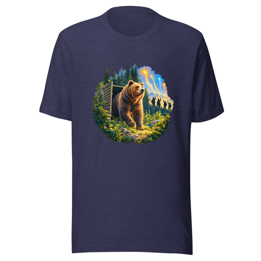 Bear Release Emotional Tears T-Shirt - Image 5
