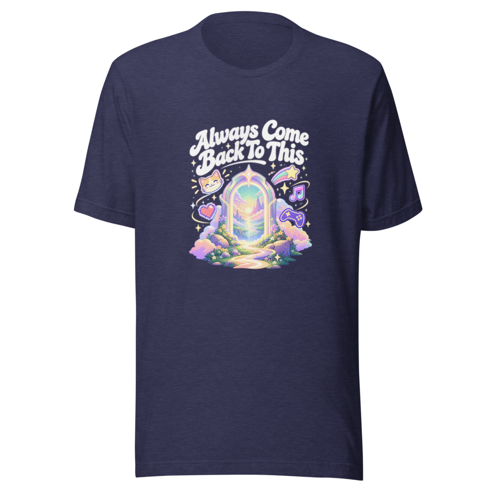 Always Come Back To This Vibe T-Shirt - Image 5