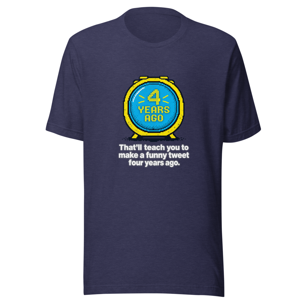 Funny Tweet Flashback T-Shirt - Image 5