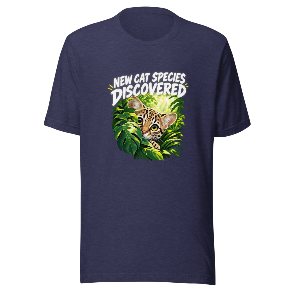 New Cat Species Discovered - Tiny Wild Cat Tee - Image 5