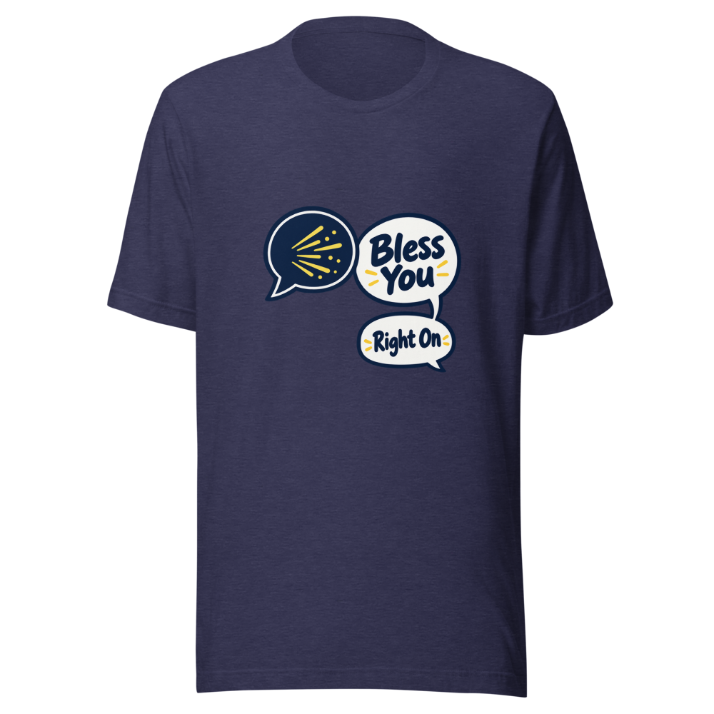 The Funniest Calm Bless You Tee - Image 5