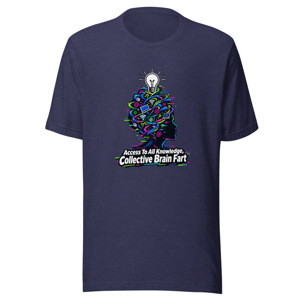 Modern Genius Tee: Information Overload - Image 5