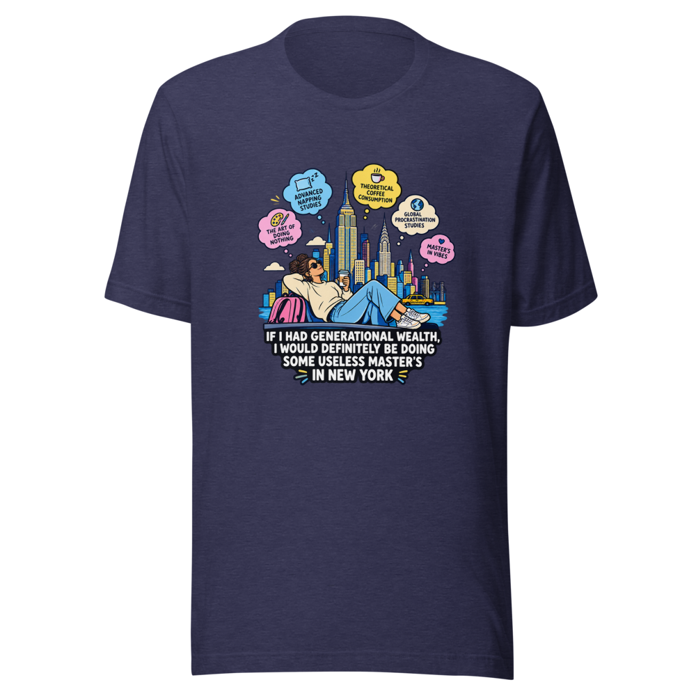 Generational Wealth NYC Master's Degree Tee - Image 5