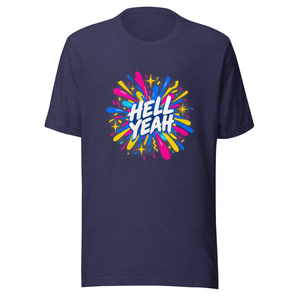 Hell Yeah! Positive Vibes Graphic Tee - Image 5