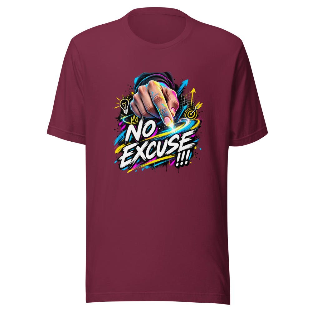 Finger Drawn Art No Excuse AI Sucks Tee - Image 6