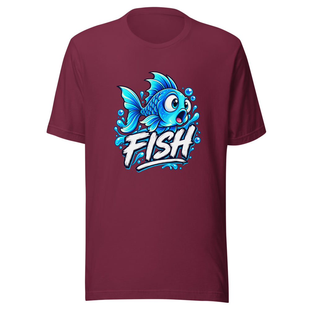 Fish Vibes Aesthetic T-Shirt - Image 6