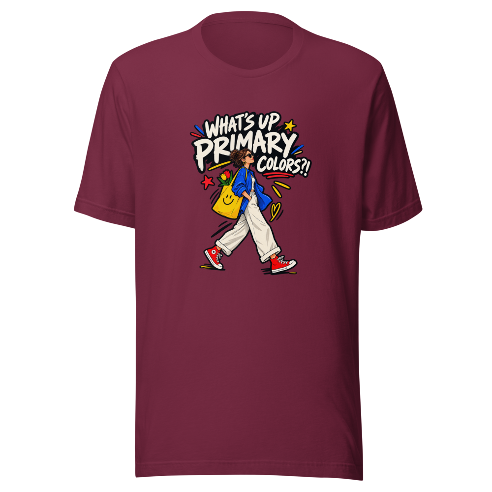Primary Colors Vibe Tee - Image 6