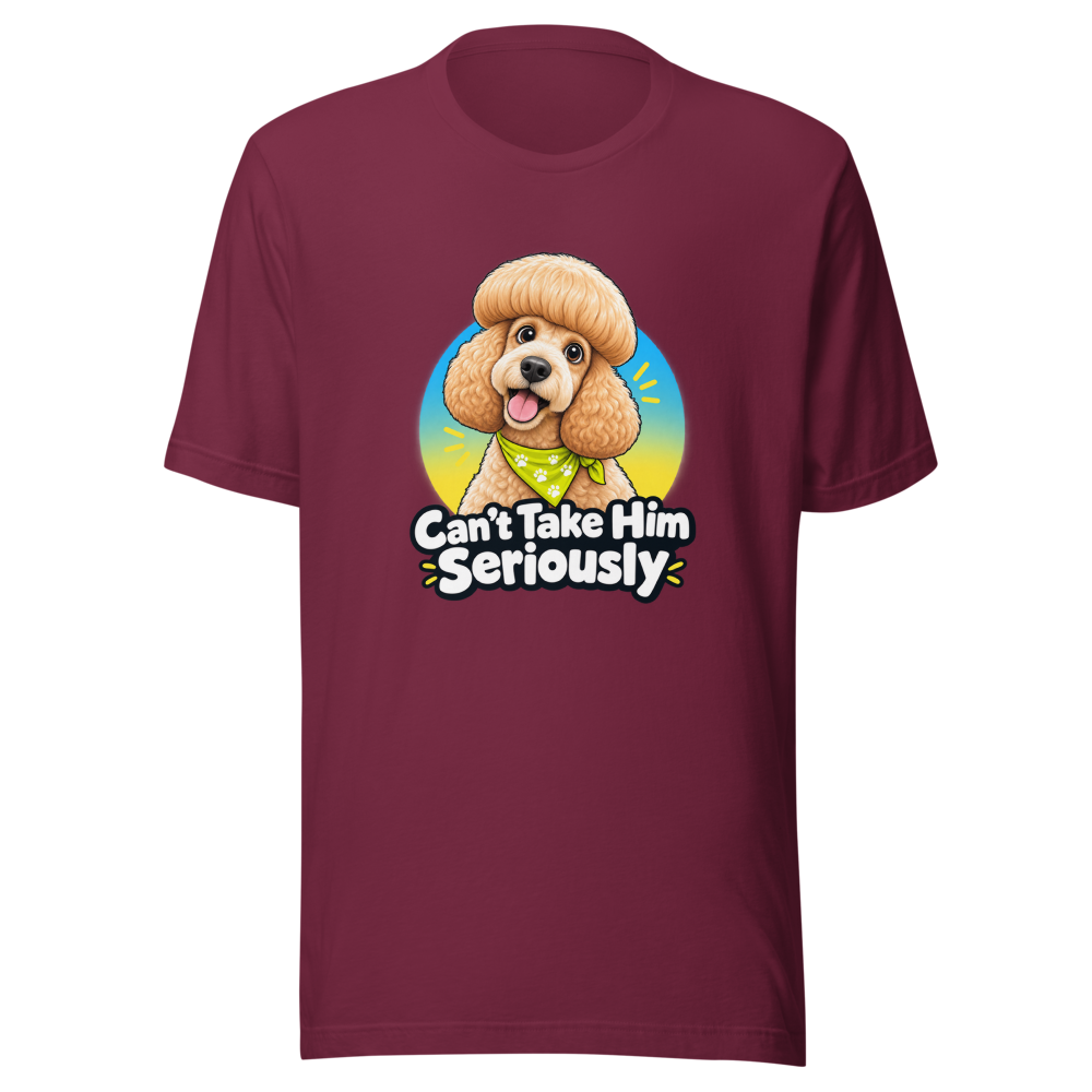 Dog Grooming Glow-Up Meme T-Shirt - Image 6