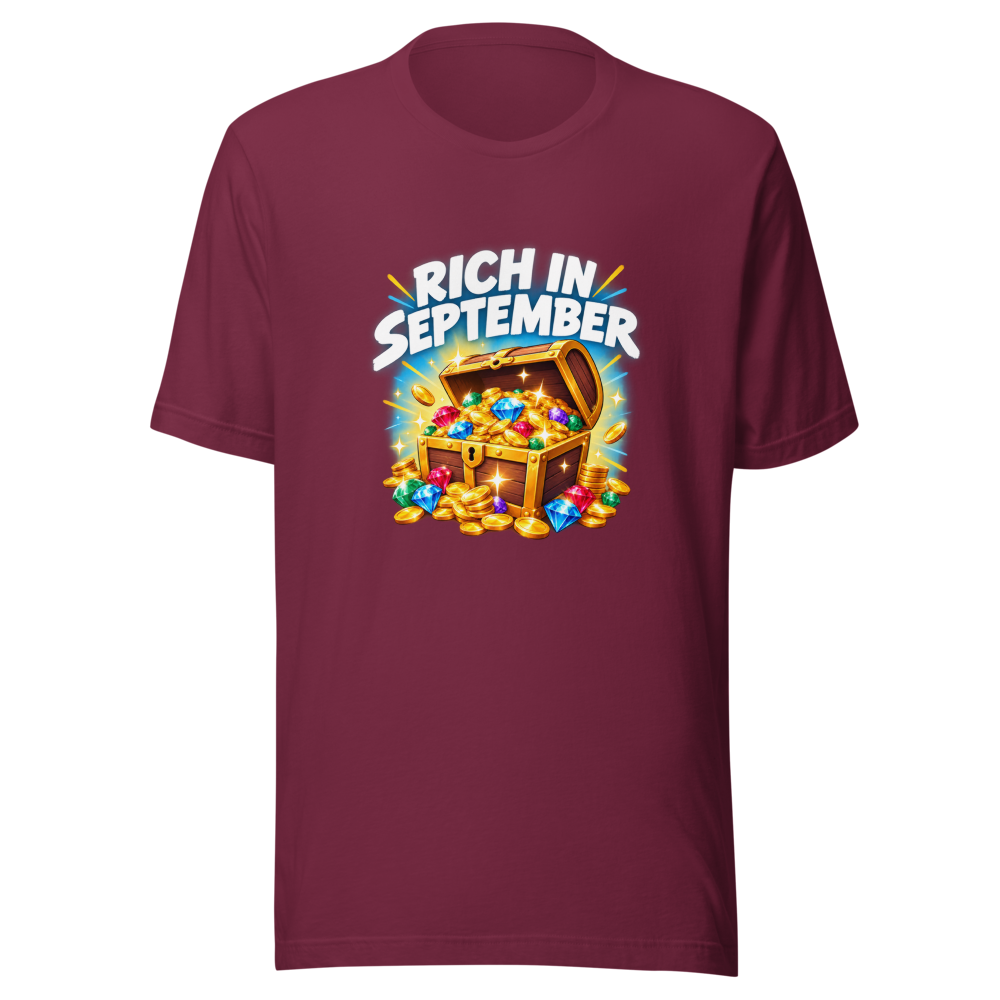 Get Rich September Viral Tee - Image 6