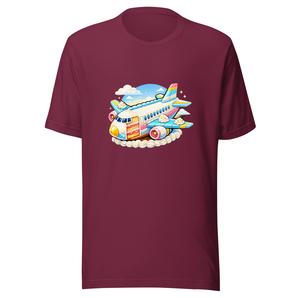 Viral Plane Cake T-Shirt - Sweetest Flight Ever - Image 6