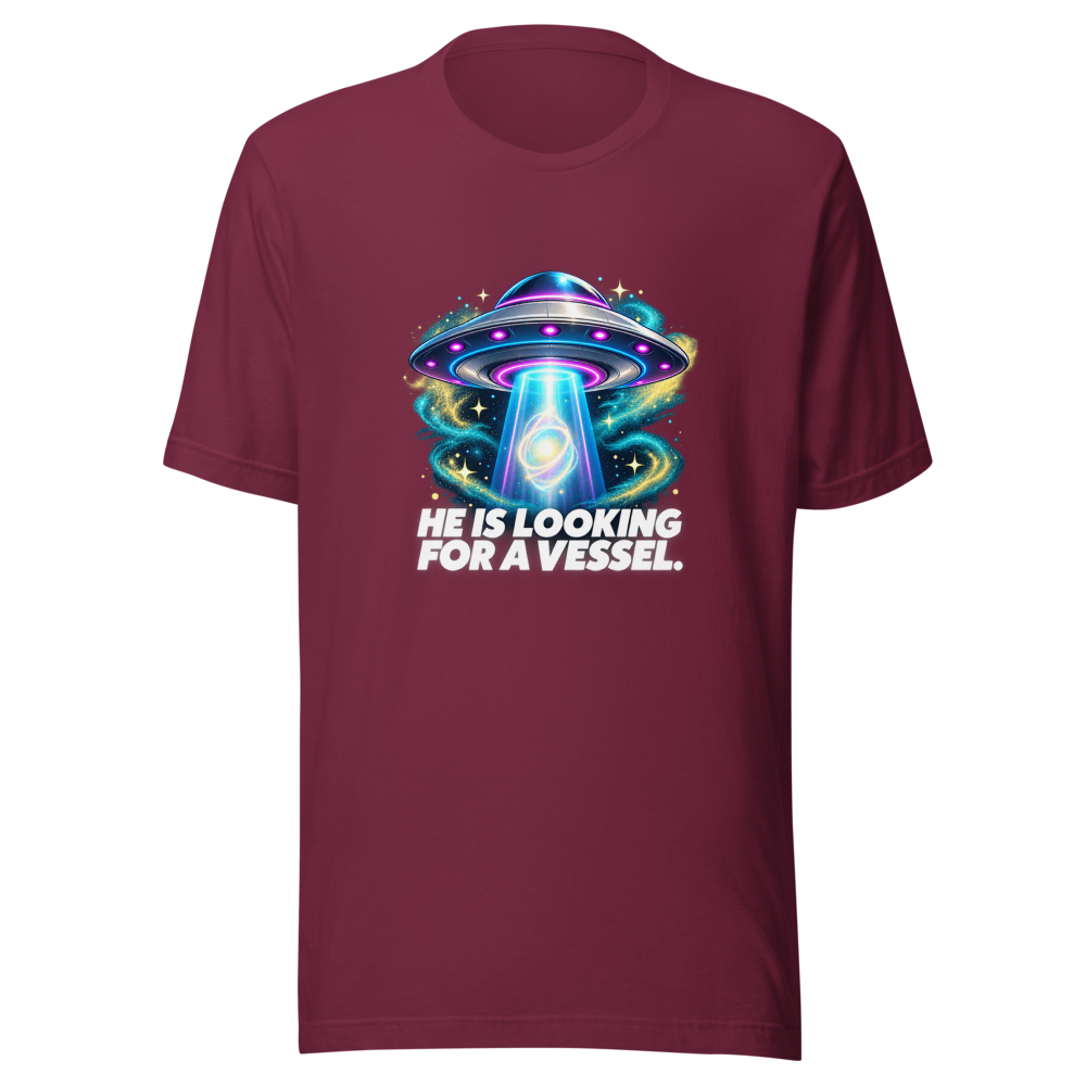 He Is Looking For A Vessel Meme T-Shirt - Image 6