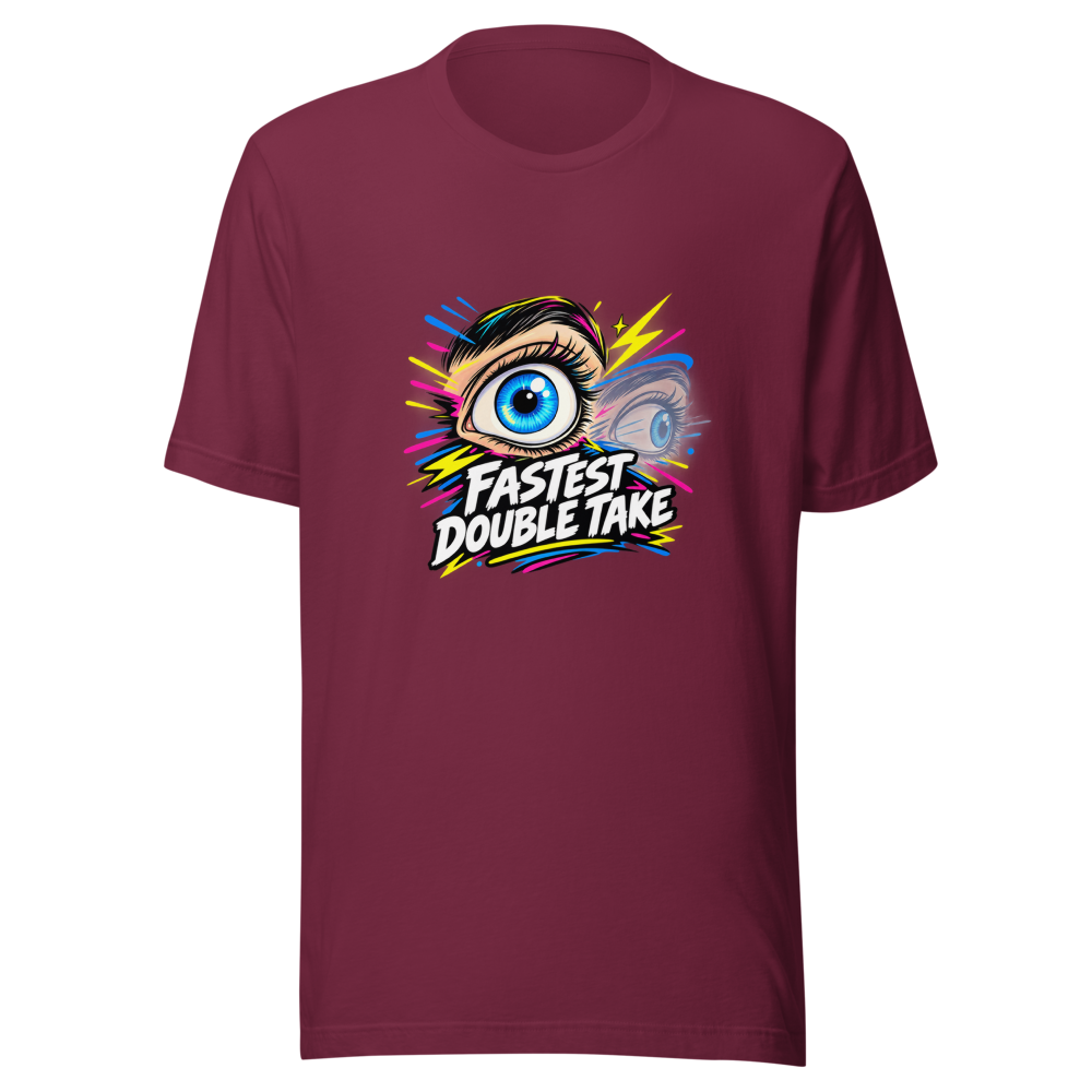 Fast Double Take GIF Viral Meme T-Shirt - Image 6