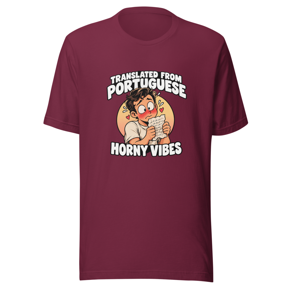 Translated Horny Vibes T-Shirt - Image 6