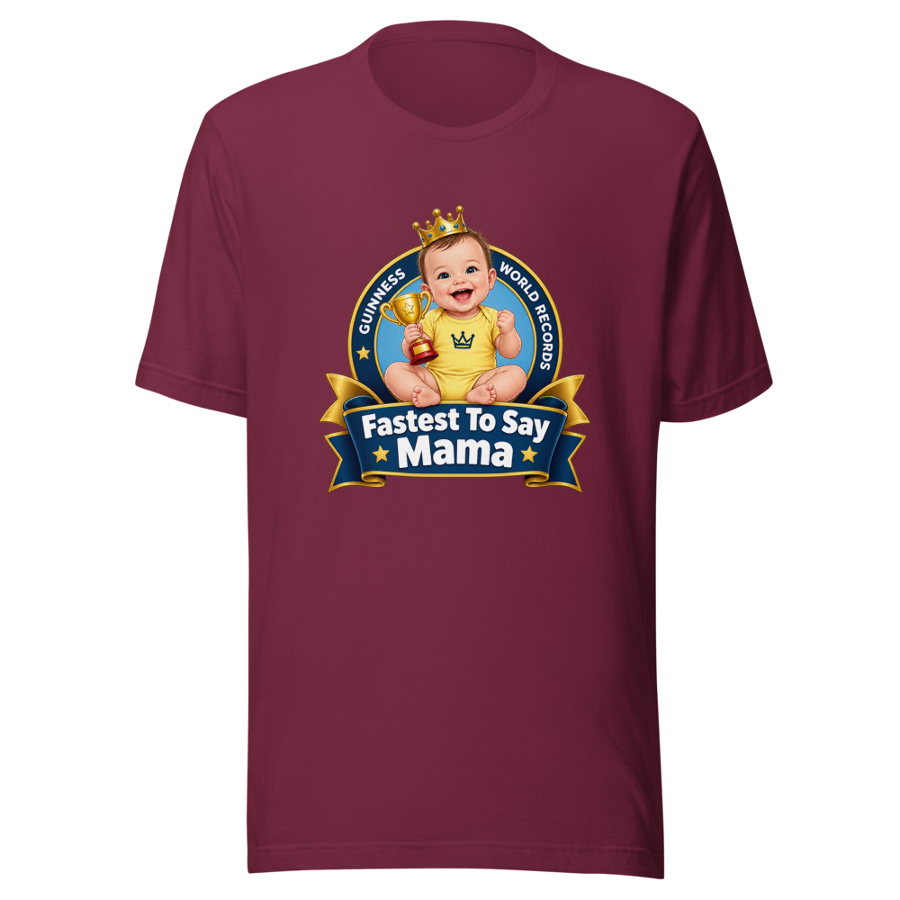 Baby's First Words World Record T-Shirt - Image 6