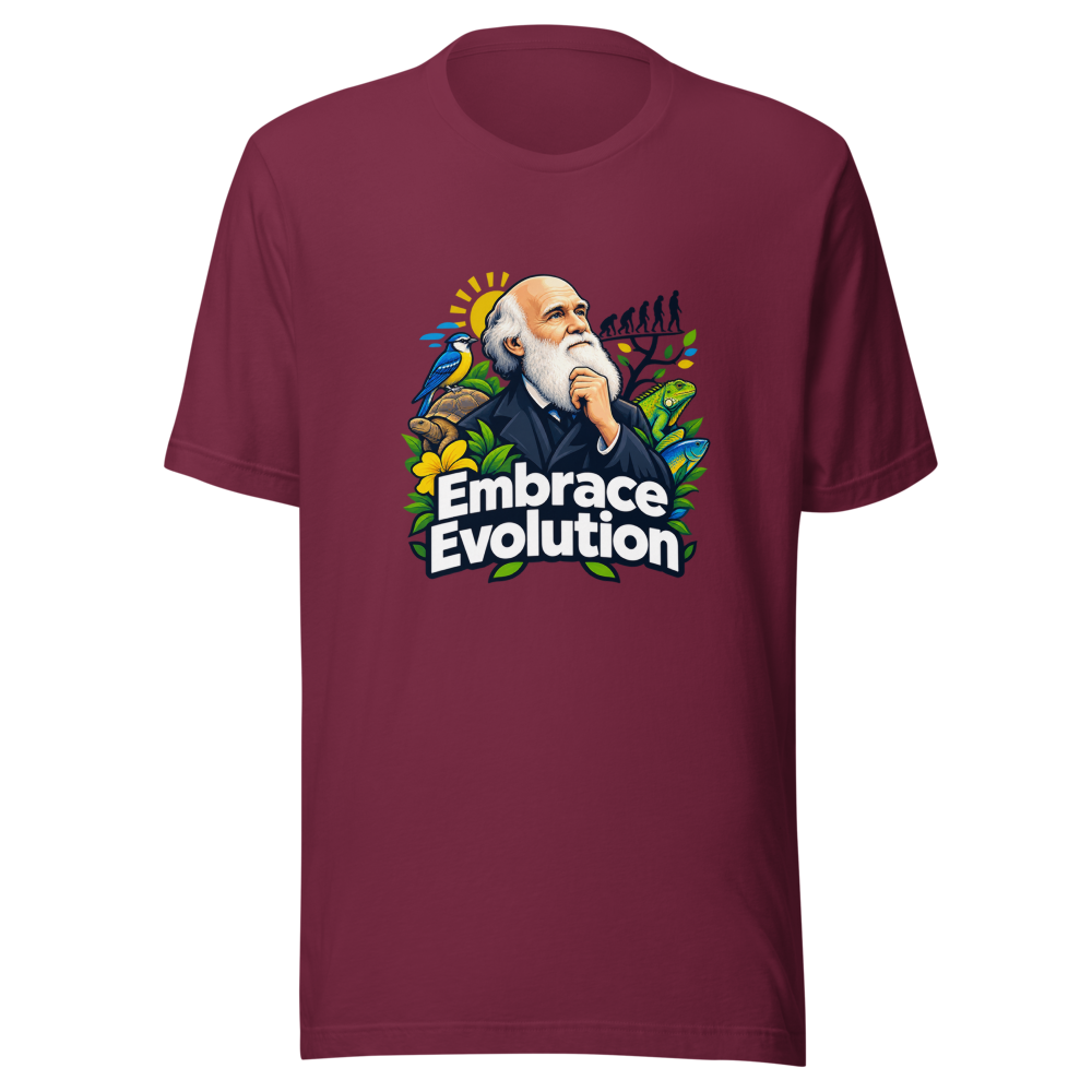Embrace Evolution: Darwin's Journey T-Shirt - Image 6