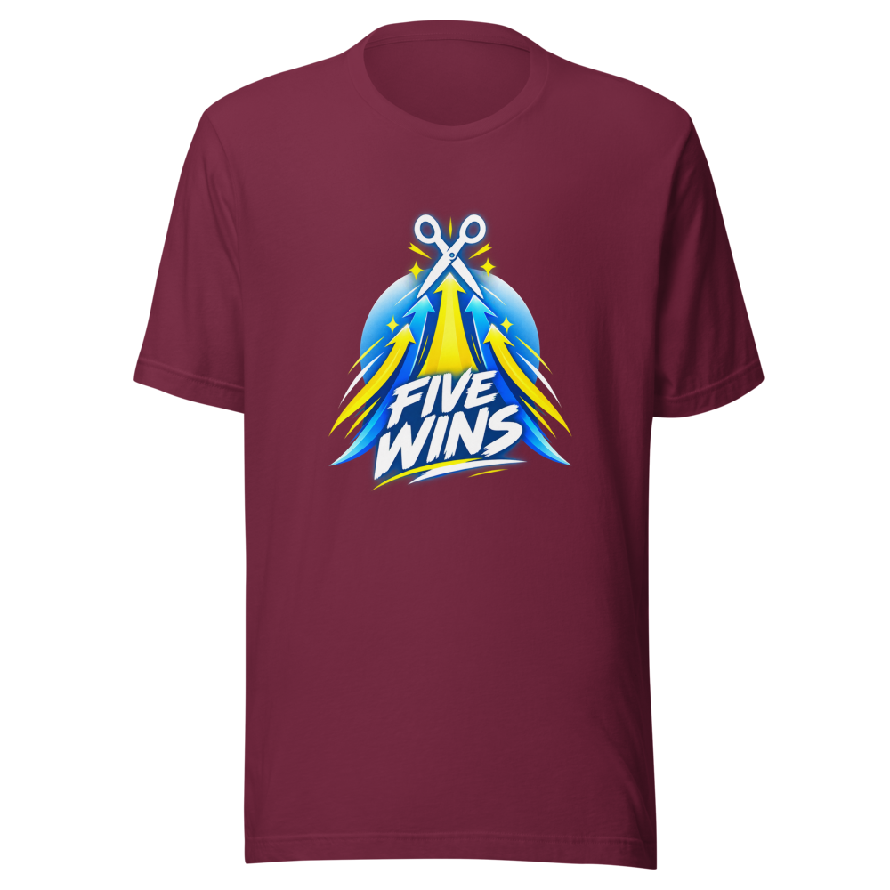 Five Wins Streak T-Shirt | ManCity Fan Gear - Image 6
