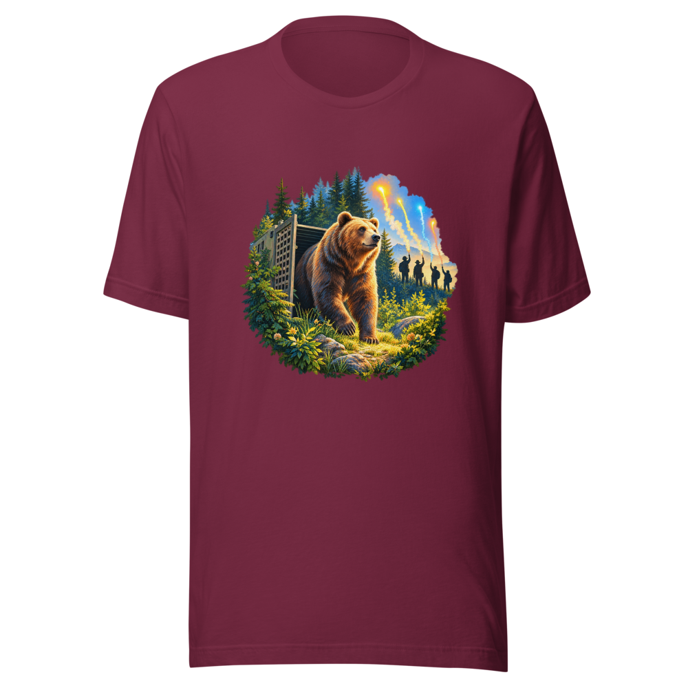 Bear Release Emotional Tears T-Shirt - Image 6