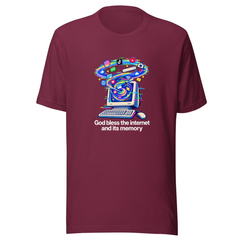 Internet Memory T-Shirt: God Bless The Internet - Image 6