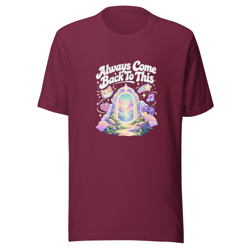 Always Come Back To This Vibe T-Shirt - Image 6