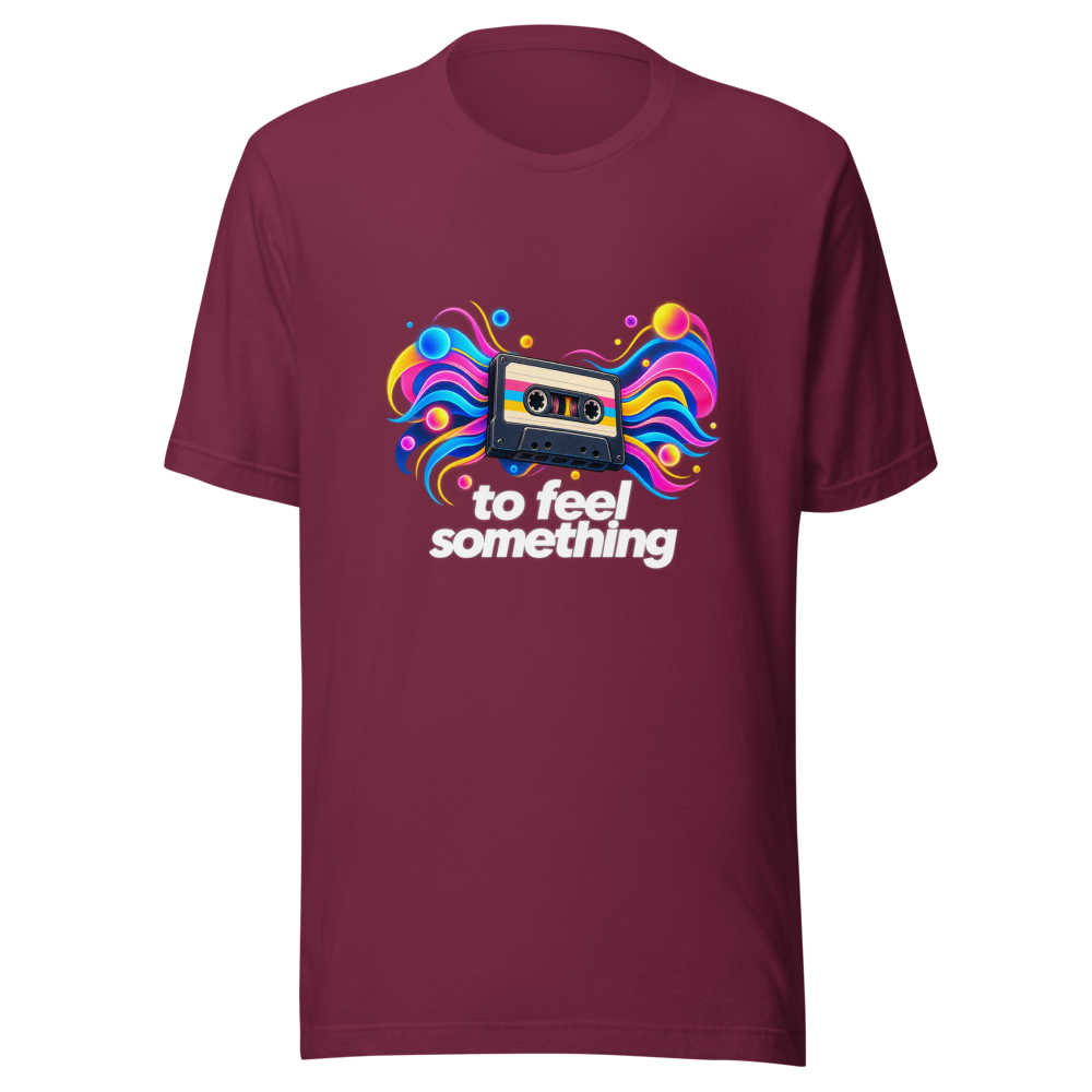 Feel Something Playlist Vibe Tee - Image 6