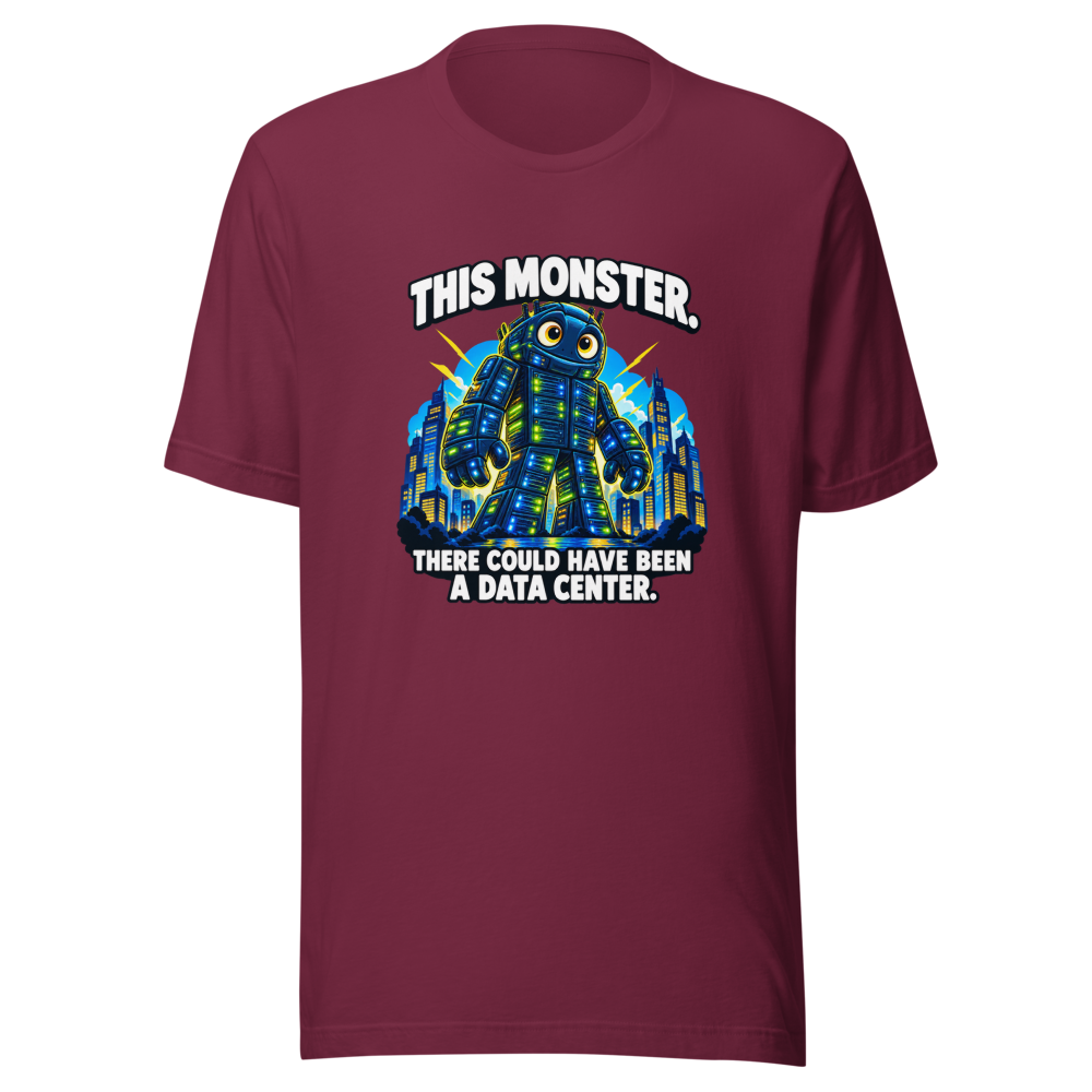 This Monster Data Center Viral Meme T-Shirt - Image 6
