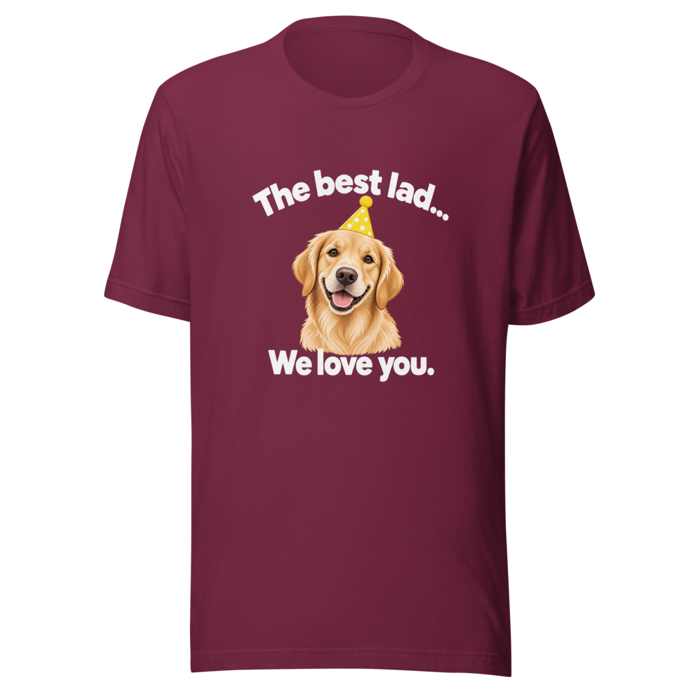 Best Lad Love You Iconic Quote T-Shirt - Image 6
