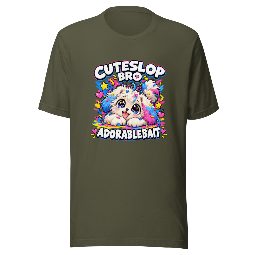 Cuteslop Bro Adorablebait Viral Tweet T-Shirt - Image 10