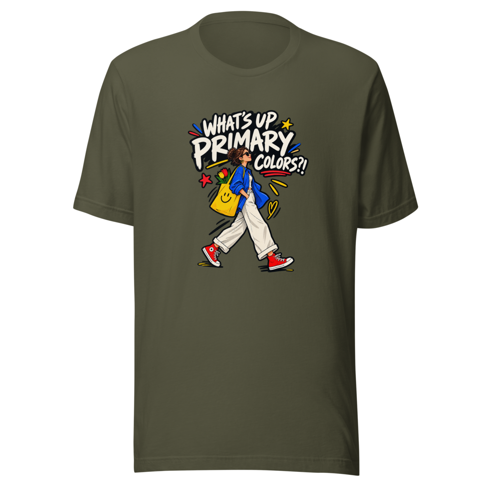 Primary Colors Vibe Tee - Image 10