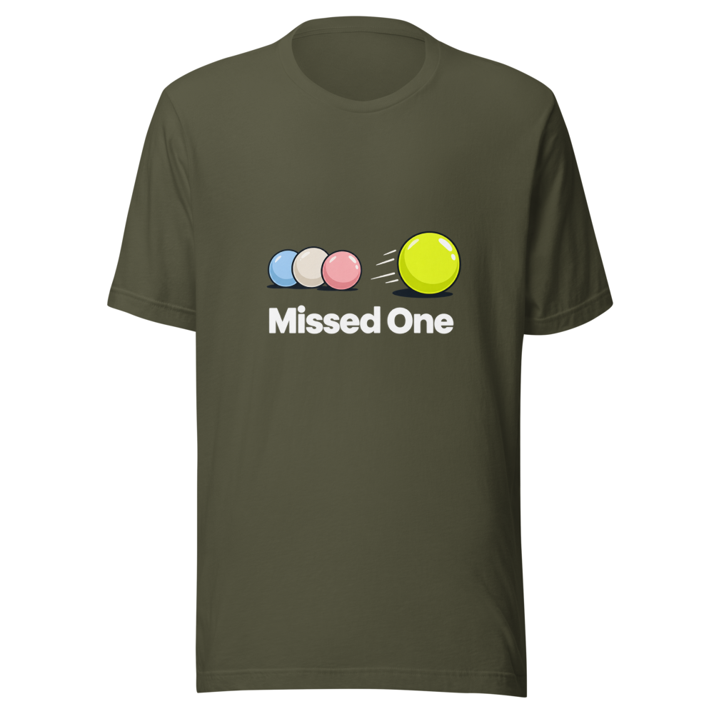 Missed One Meme T-Shirt - Viral Tweet Style - Image 10