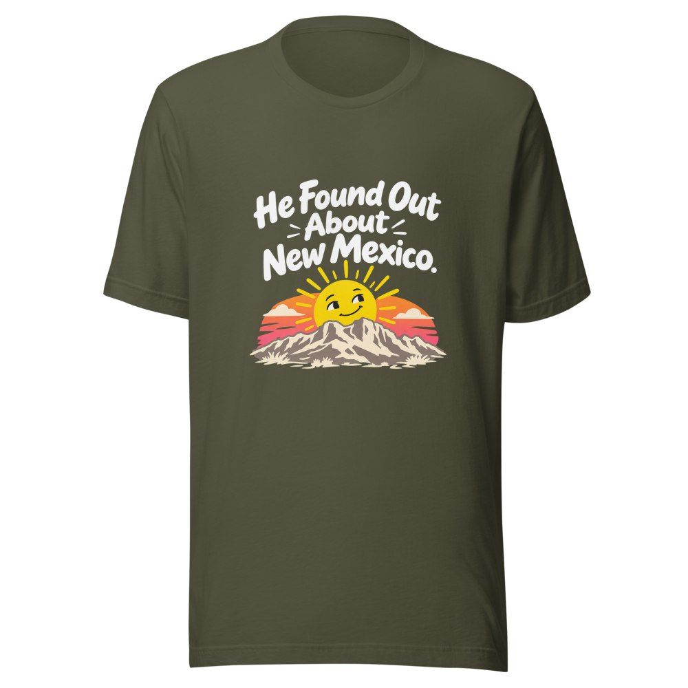He Found Out About New Mexico Shirt - Image 10