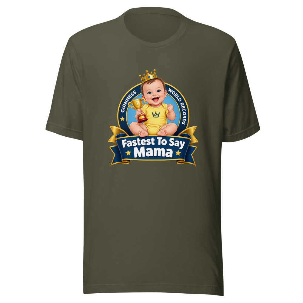 Baby's First Words World Record T-Shirt - Image 10