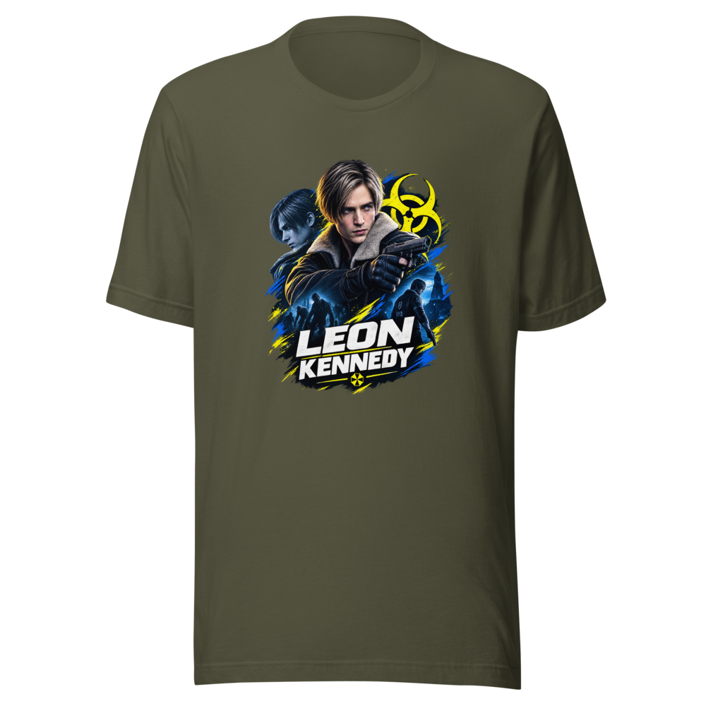 Robert Pattinson Leon Kennedy Resident Evil Tee - Image 10