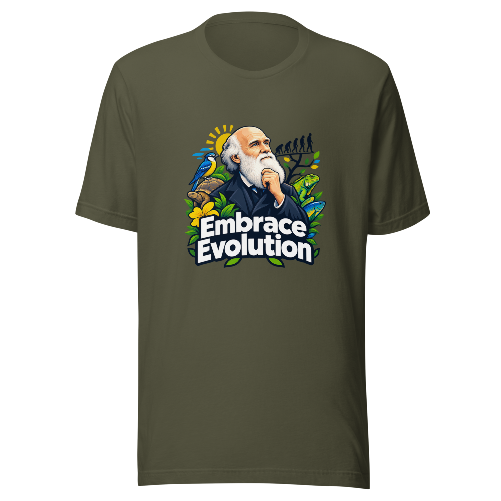 Embrace Evolution: Darwin's Journey T-Shirt - Image 10