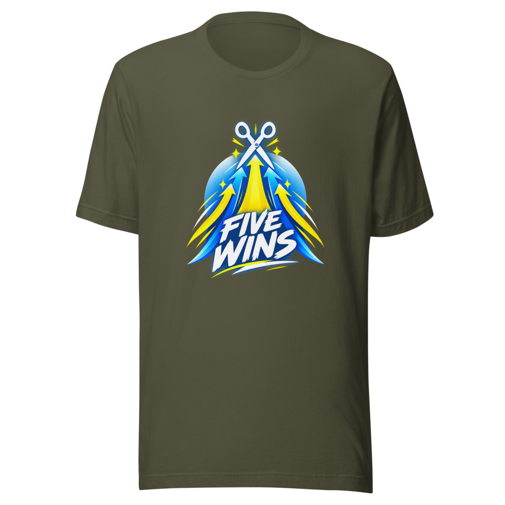Five Wins Streak T-Shirt | ManCity Fan Gear - Image 10