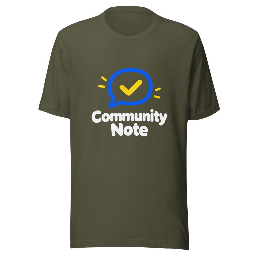 Community Note Funny T-Shirt - Image 10