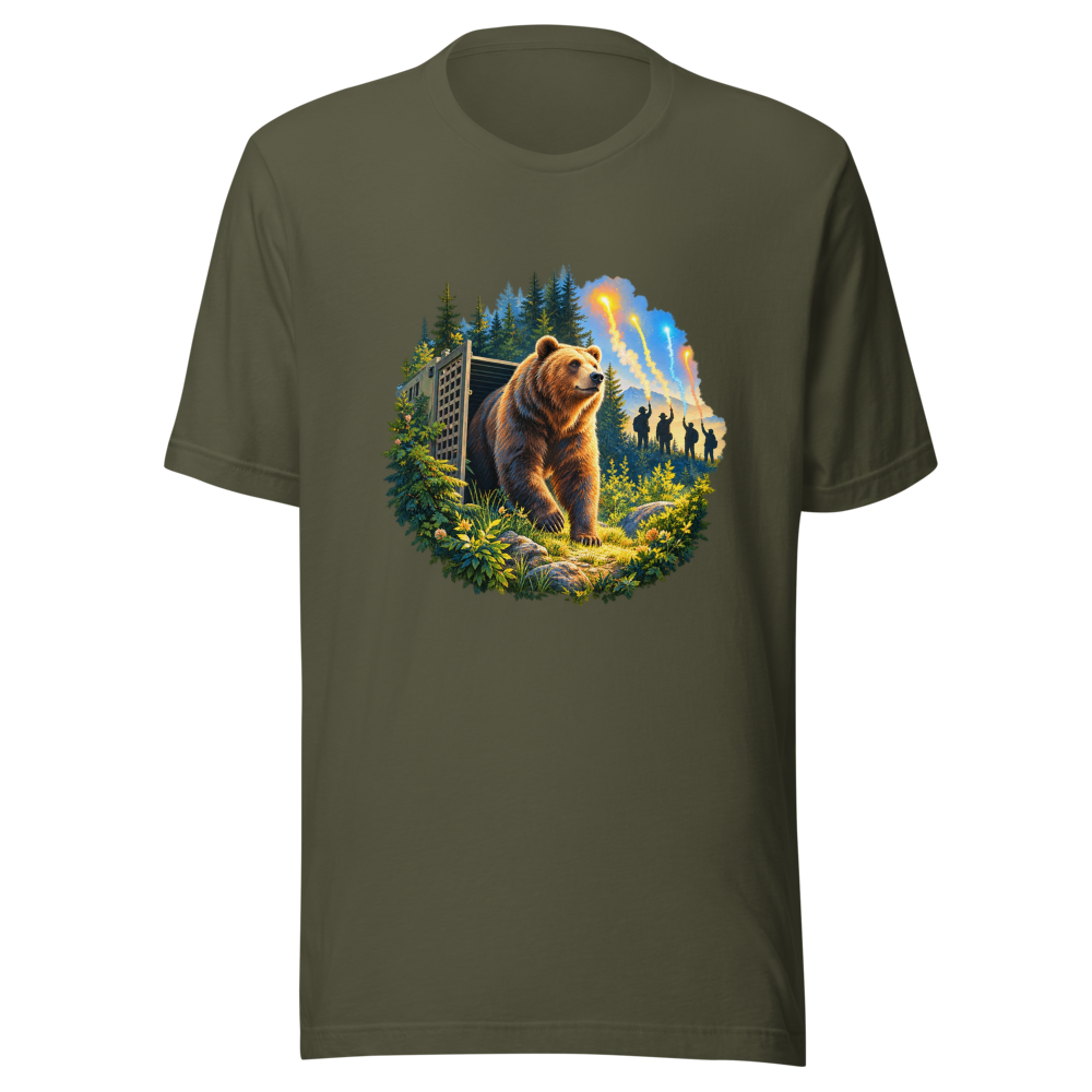 Bear Release Emotional Tears T-Shirt - Image 10