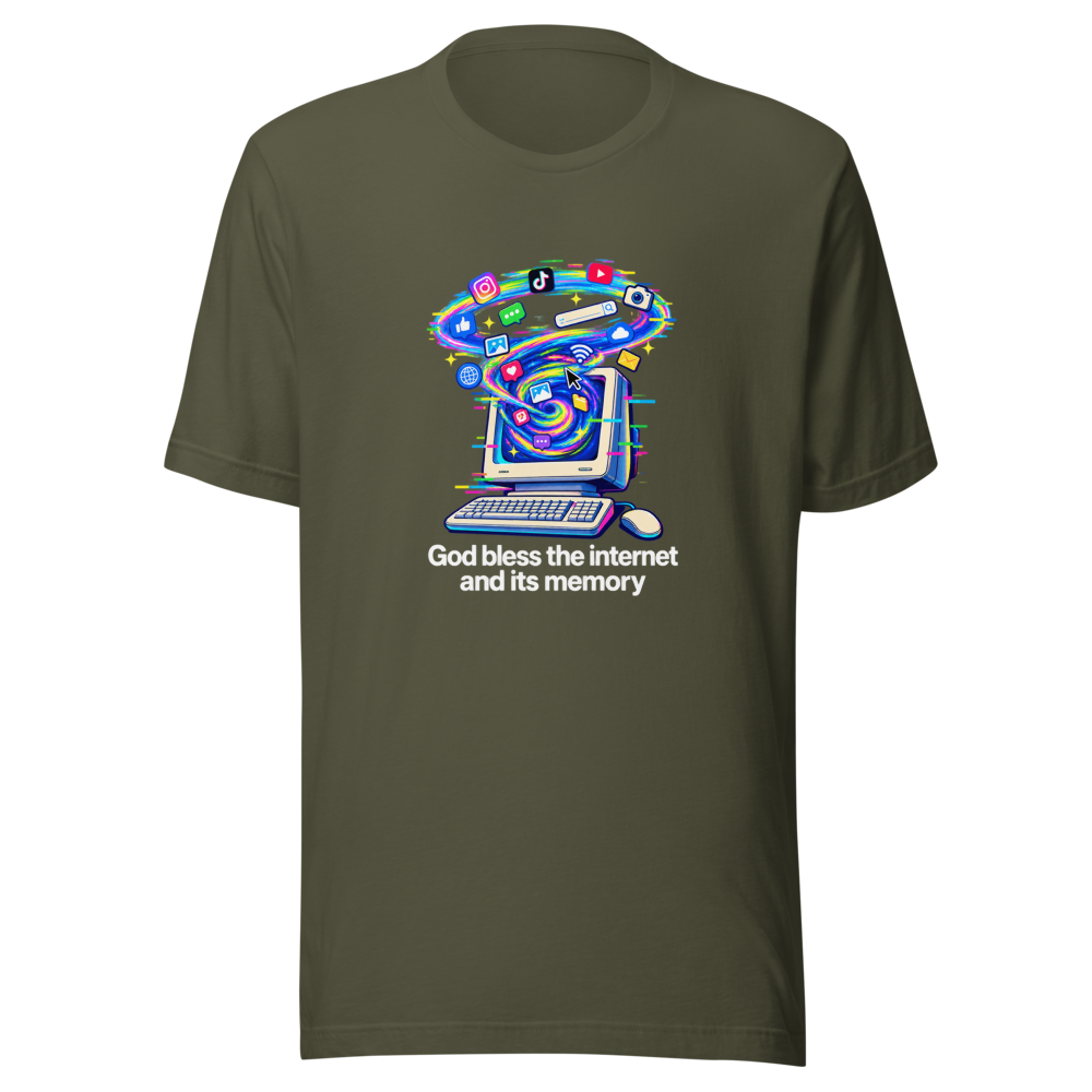Internet Memory T-Shirt: God Bless The Internet - Image 10