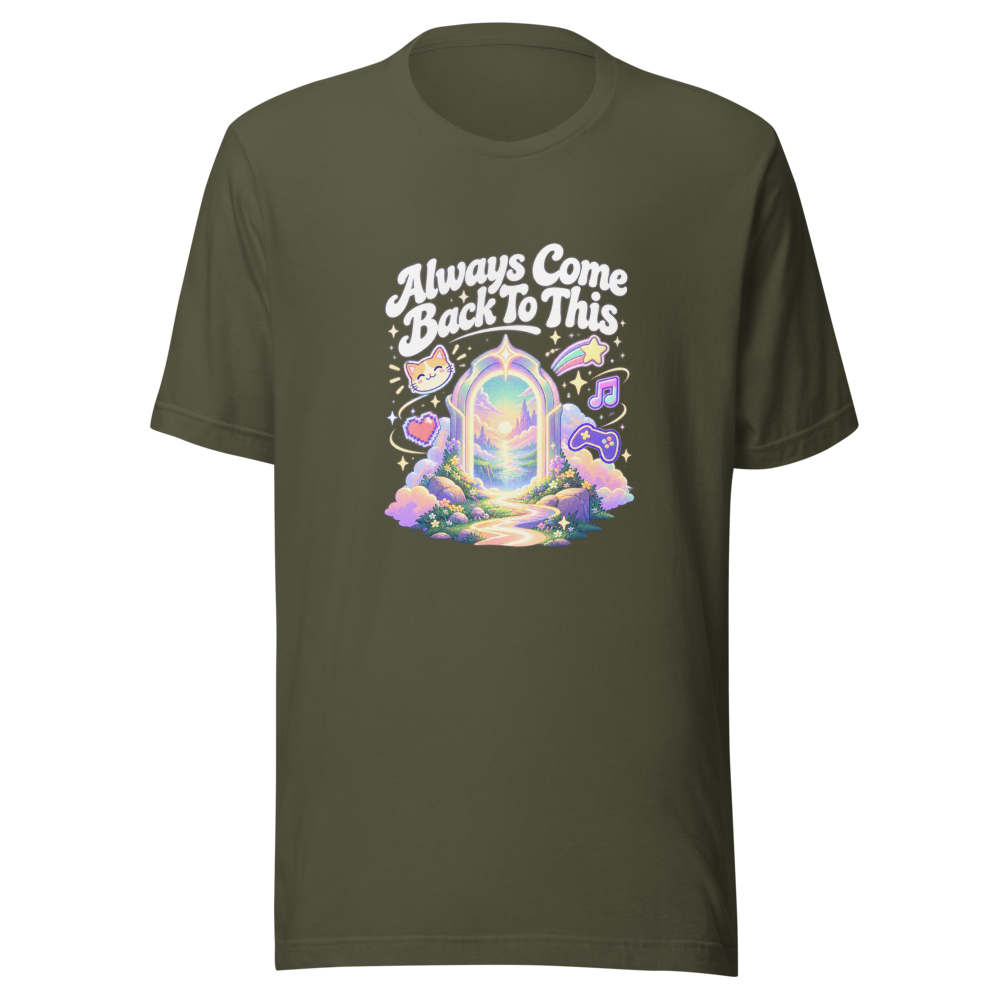 Always Come Back To This Vibe T-Shirt - Image 10