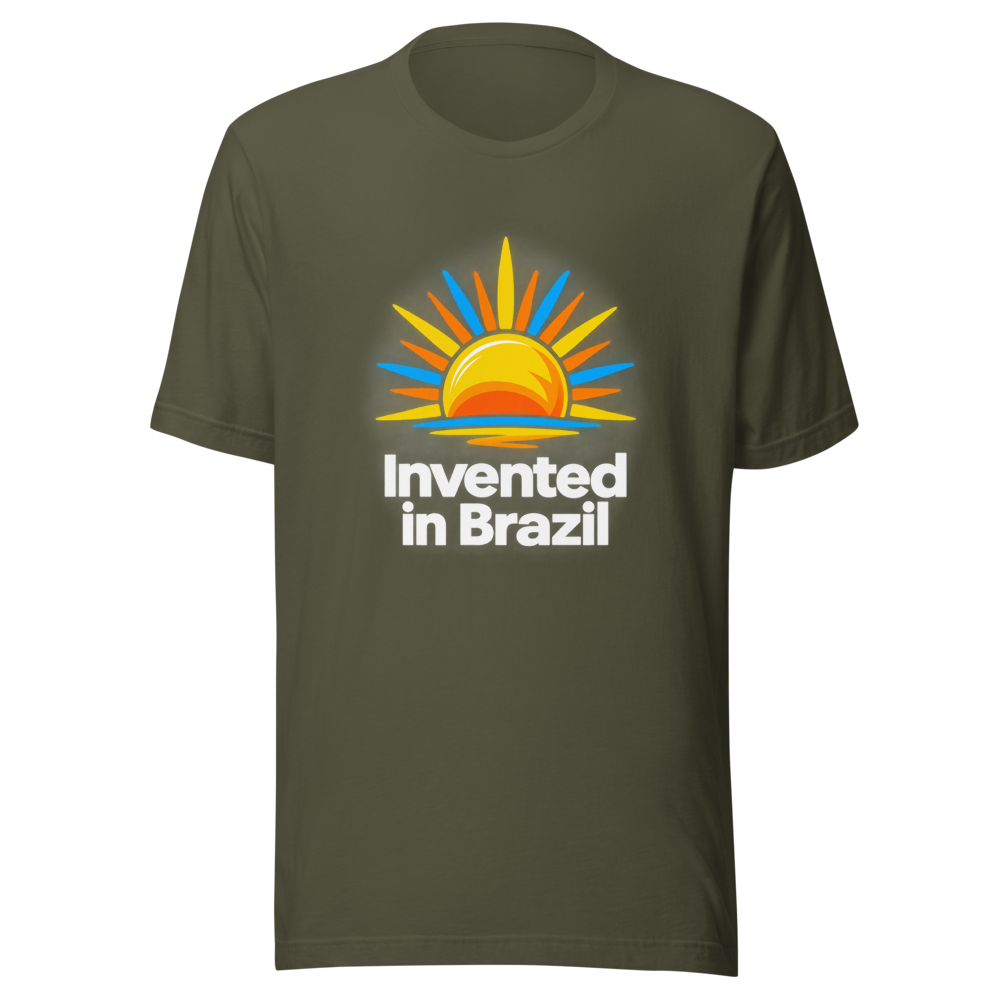 Invented in Brazil Global South Science T-Shirt - Image 10
