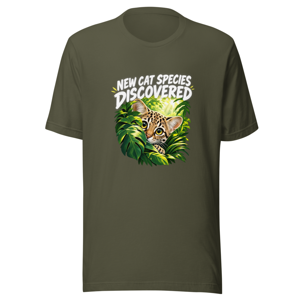 New Cat Species Discovered - Tiny Wild Cat Tee - Image 10