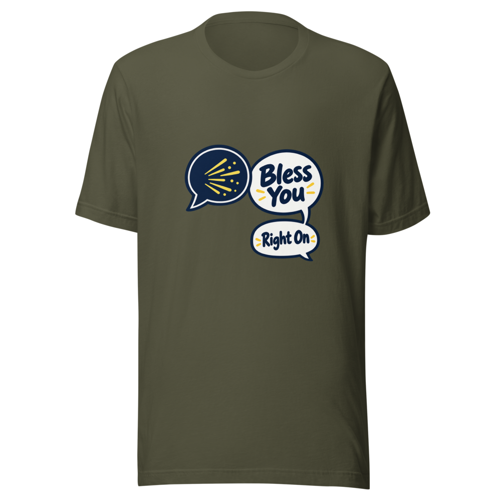The Funniest Calm Bless You Tee - Image 10