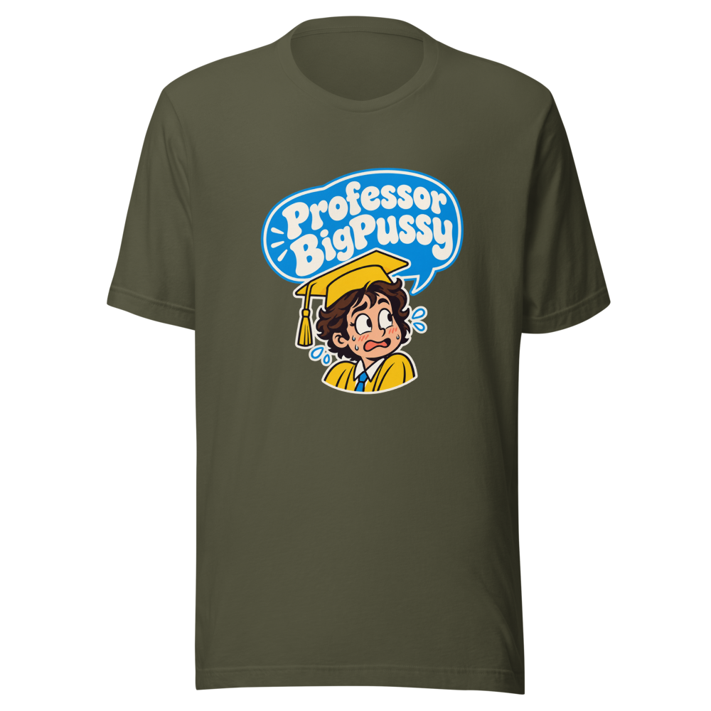 Professor BigPussy Viral Meme T-Shirt - Image 10