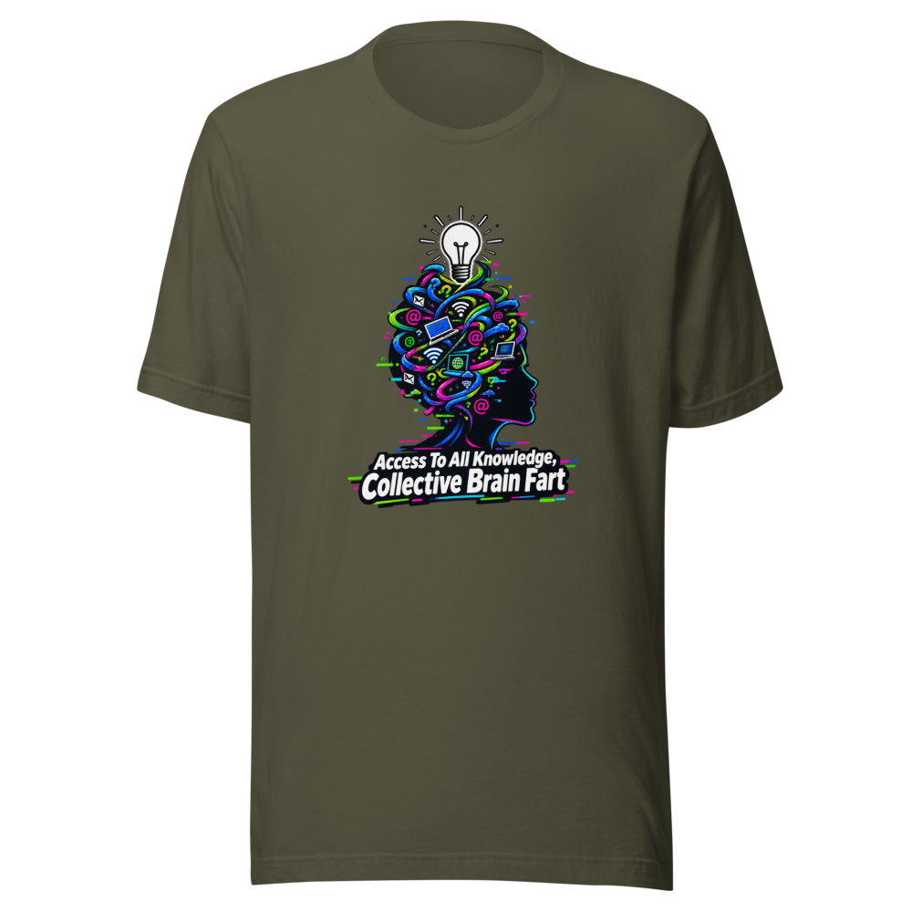 Modern Genius Tee: Information Overload - Image 10