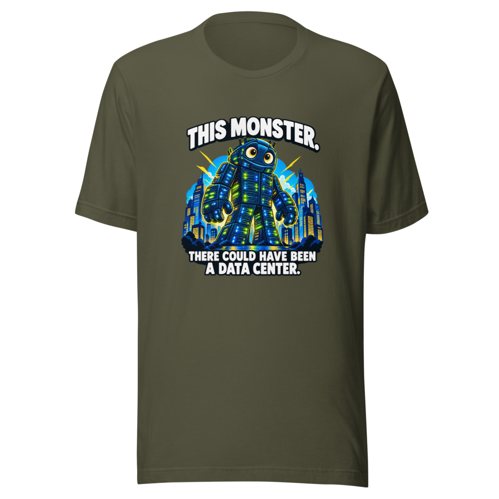 This Monster Data Center Viral Meme T-Shirt - Image 10