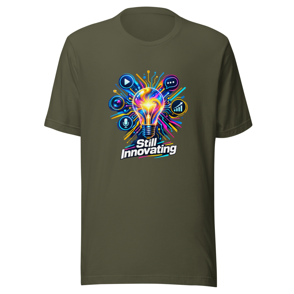 Still Innovating Content Creation T-Shirt - Image 10